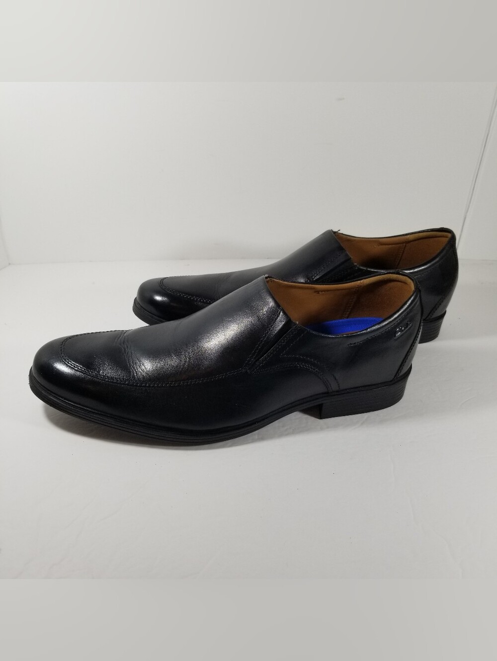 Clarks Collection Shoes Men's 14M Whidden Step Extreme Comfort Black Leather